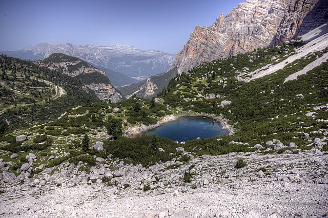 Summer holiday in the Dolomites